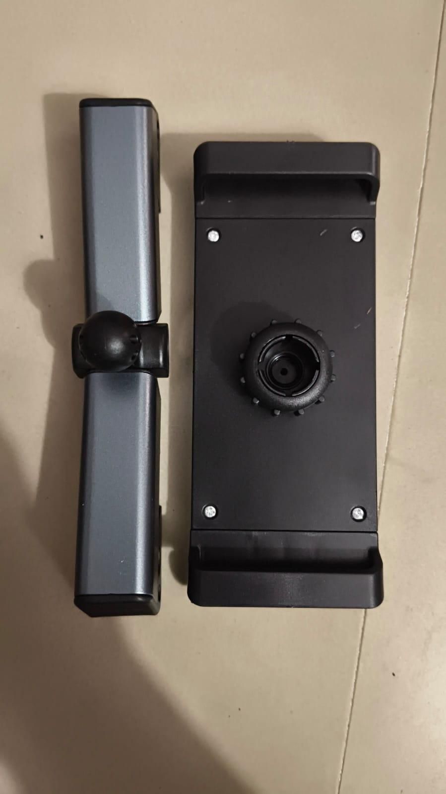 Car Headrest Phone & Tablet Holder with Telescopic Adjustable Arm – 360° Rotatable Rear Seat Mobile/iPad Mount bynijf-tg