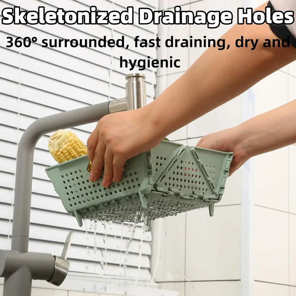 Foldable Fruit Drain Basket bynijf-tg