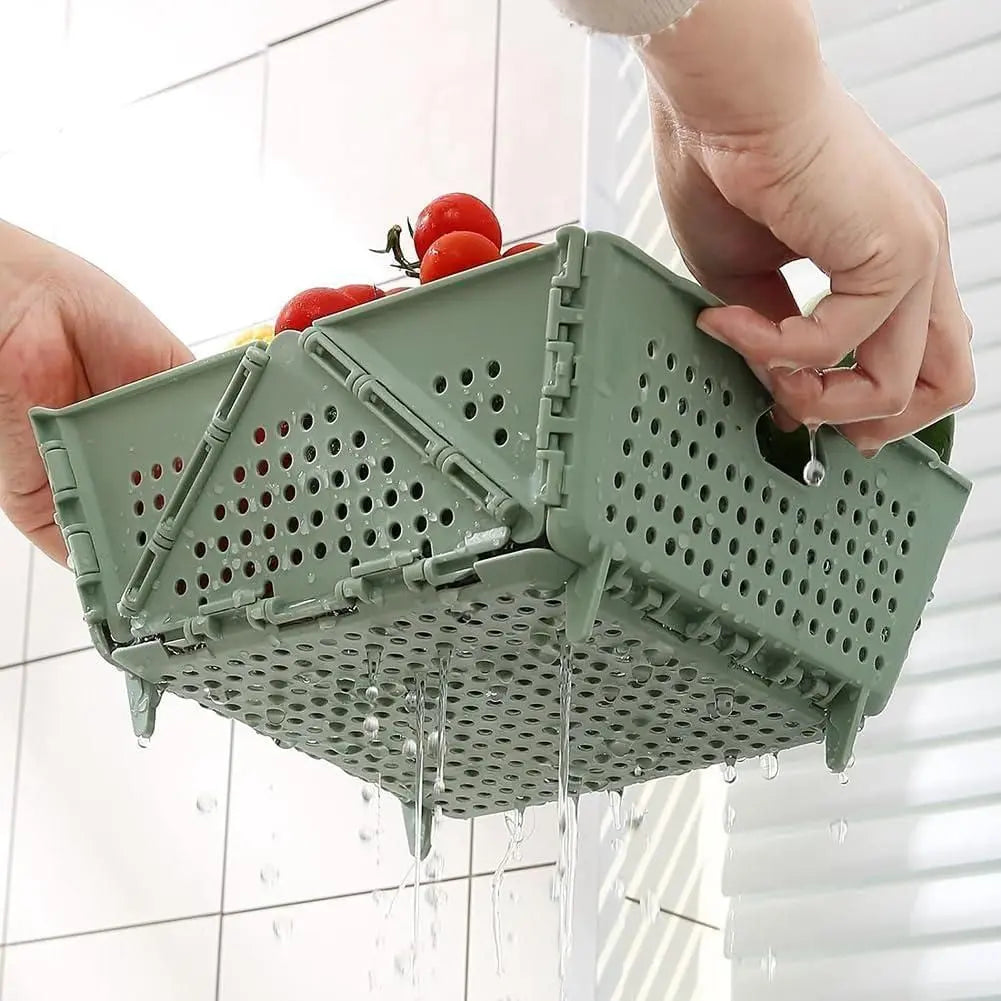 Foldable Fruit Drain Basket bynijf-tg