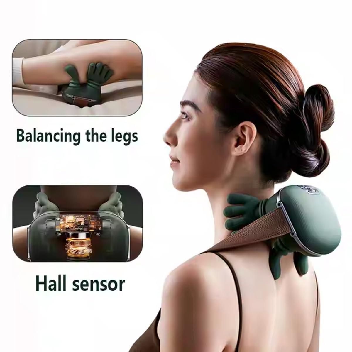 Shoulder & Neck Massager | Deep Tissue Kneading Massage | Pain Relief Relaxation Massager bynijf-tg