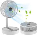 Powerful Rechargeable High-Speed Table Desk Fan – Portable 180° Rotating Cooling Fan for Home & Office bynijf-tg