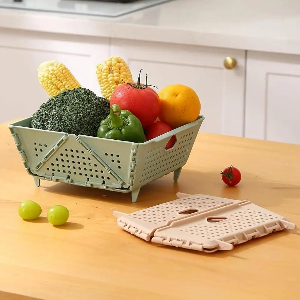 Foldable Fruit Drain Basket bynijf-tg
