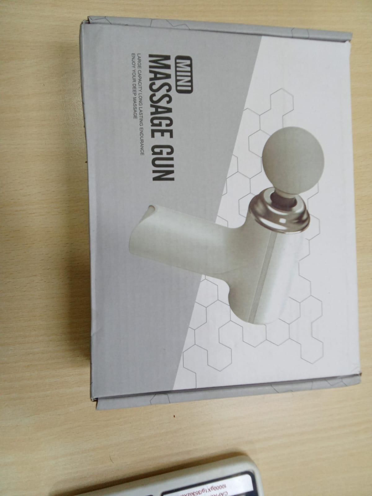 Gun Massager for Pain Relief – Powerful Handheld Body Massager for Back, Shoulder, Legs & Full Body Muscle Relaxation (Pack of 1, Assorted Color) bynijf-tg