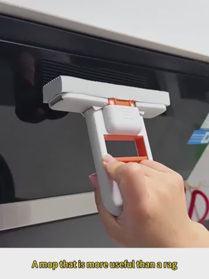 Mini Foldable Desktop Mop – Self-Squeeze Sponge Cleaning Tool | Portable Wet & Dry Cleaning Mop for Kitchen, Bathroom, Table & Small Spaces (Multicolour, Pack of 1)